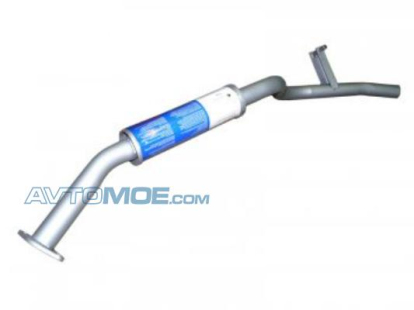 Труба выпускная (с резонатором) 7668 Fobos (фото №1)