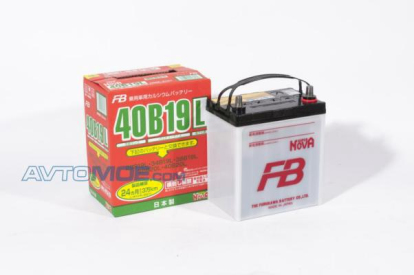 Аккумуляторная батарея FB SUPER NOVA, 12в 38а/ч 330А п.т., о.п., аз. кл. 40B19L Furukawa Battery (фото №1)