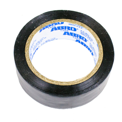 Изолента ABRO черная 19мм*9м ET912BLK Abro (фото №1)