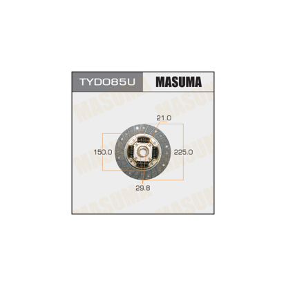 Диск сцепления TYD085U Masuma (фото №1)