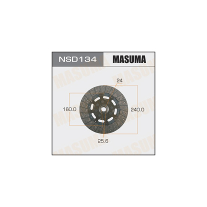 Диск сцепления NSD134 Masuma (фото №1)