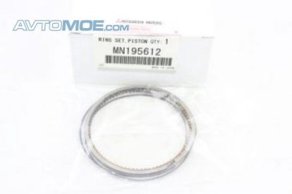 Кольца поршневые на один цилиндр MN195612 Mitsubishi (фото №1)