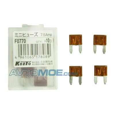 Предохранители Koito 7.5А мини F0770 Koito (фото №1)