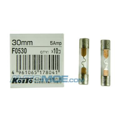 Предохранители Koito 5А стеклянный F0530 Koito (фото №1)