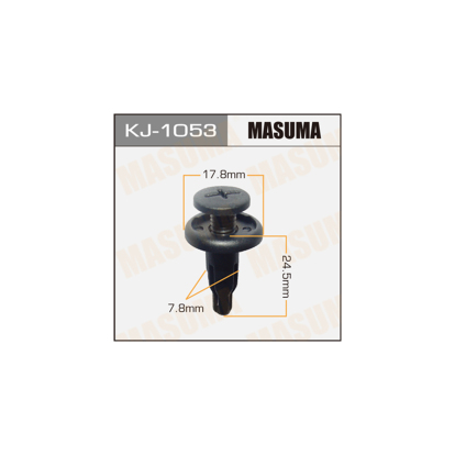 Клипса пластм. крепёжная №50 KJ1053 Masuma (фото №1)