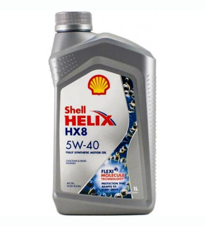 Масло моторное Shell helix HX8 5W-40 1л 550051580 Shell (фото №1)